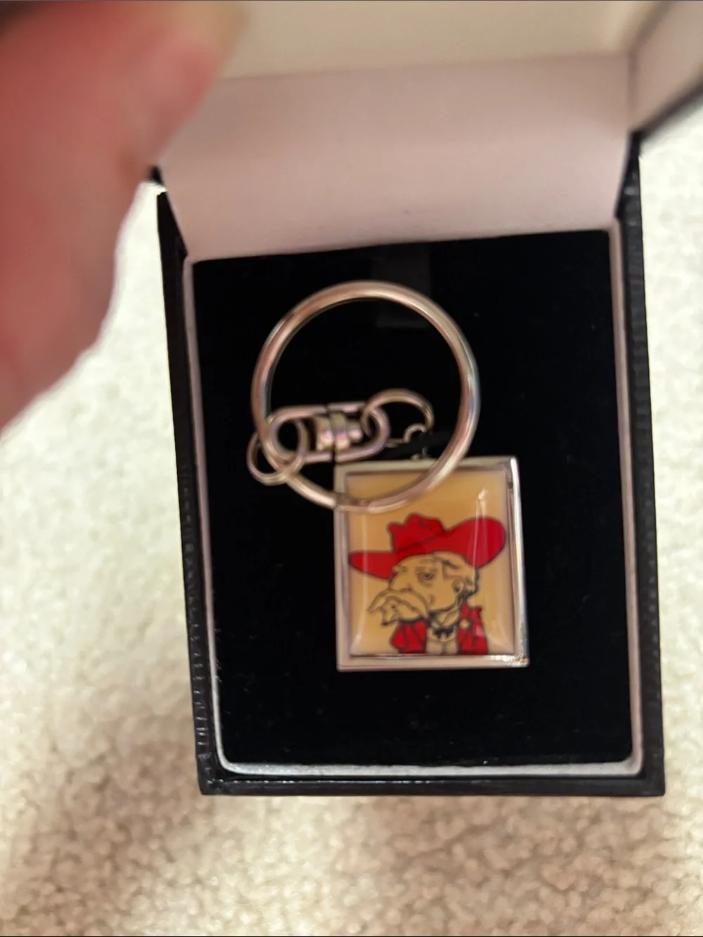 Hinton and Hinton colonel reb keychain
